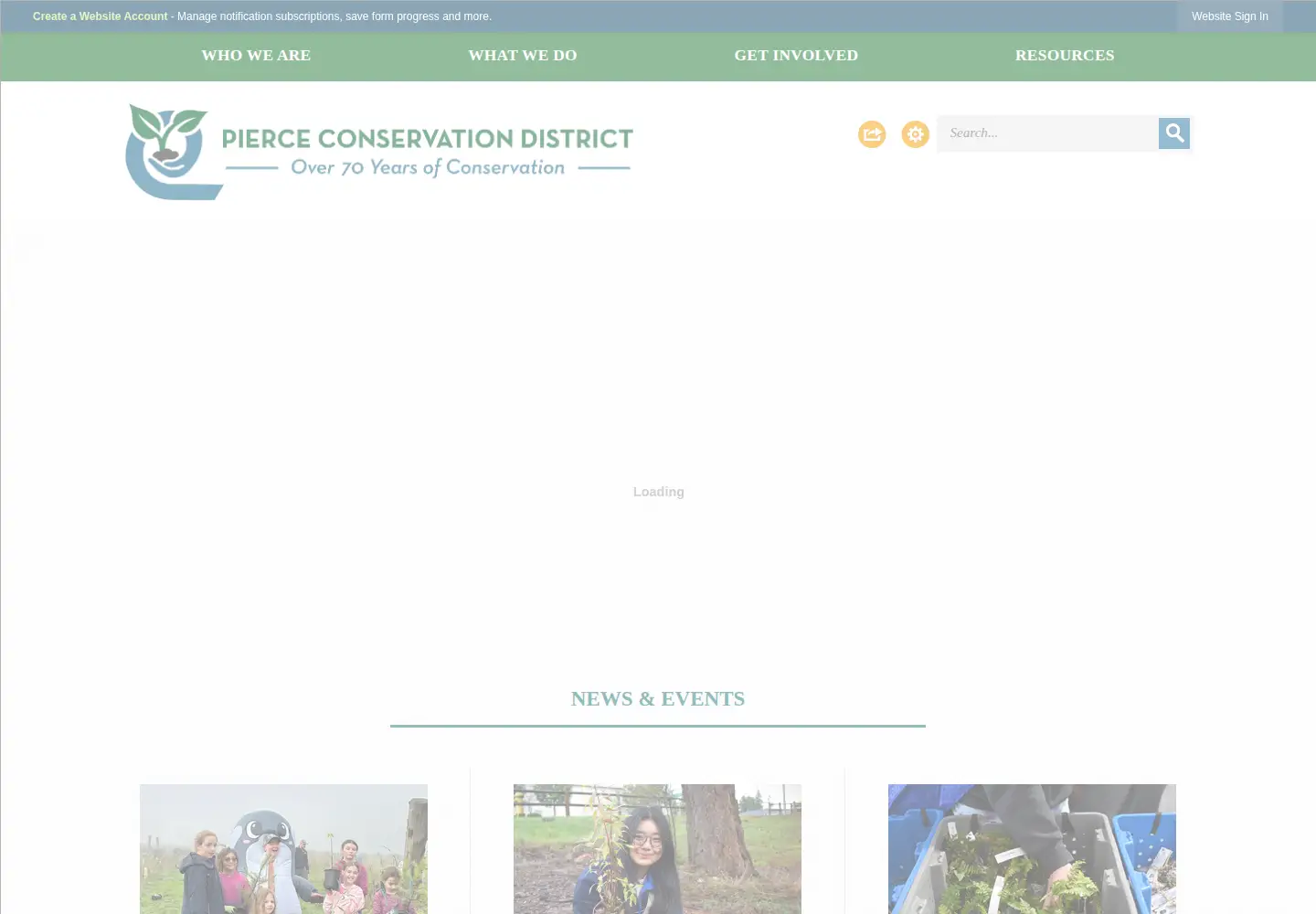 Screenshot of piercecd.org