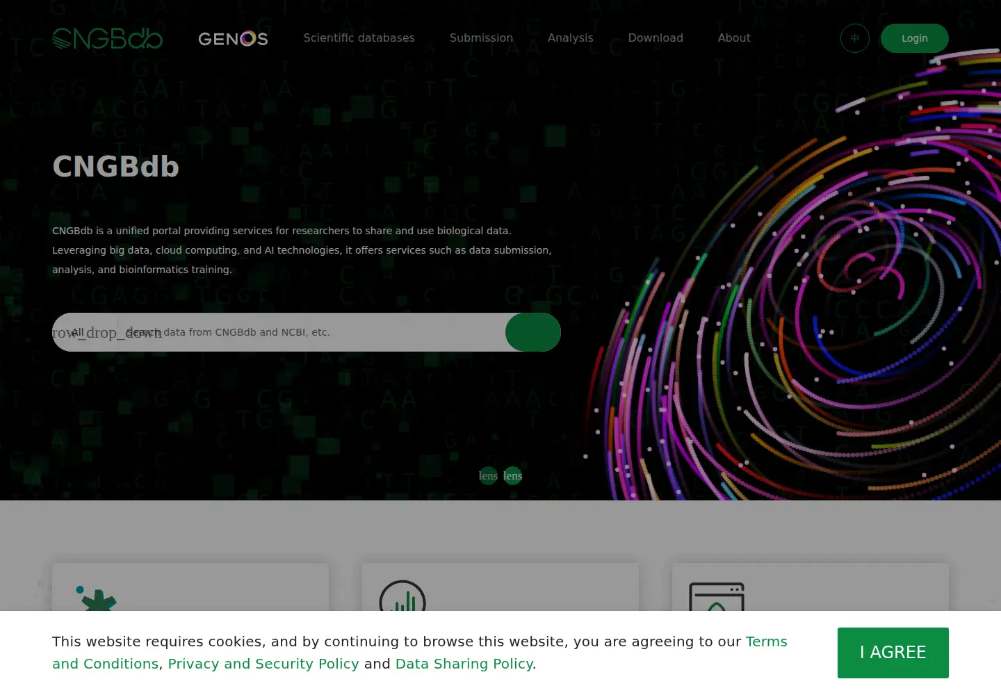 Screenshot of cngb.org
