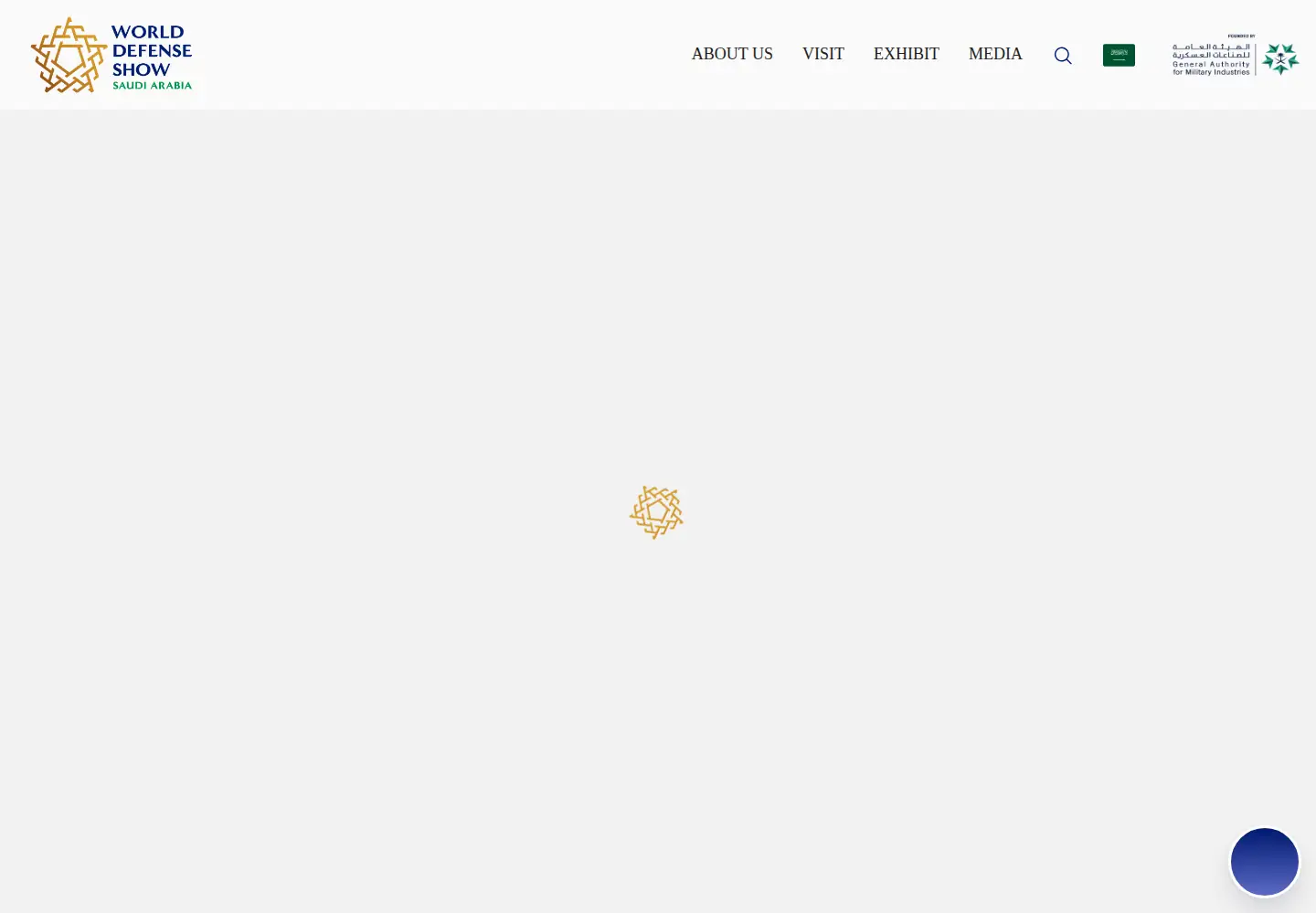 Captured homepage of worlddefenseshow.com in the current scan