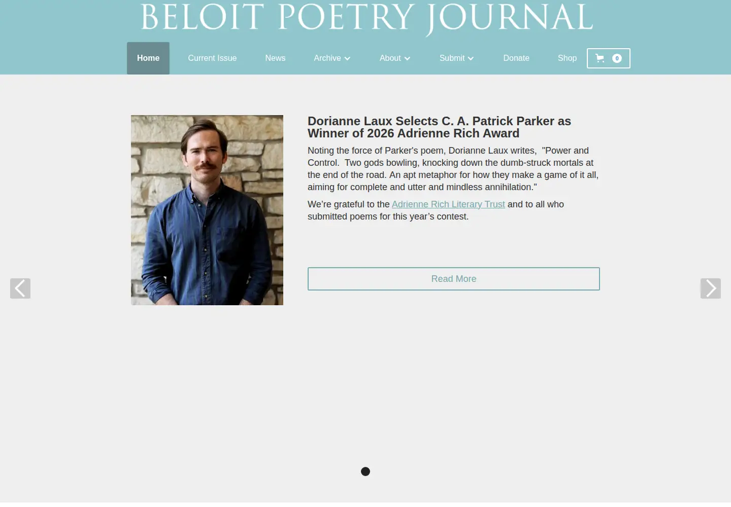 Screenshot of bpj.org