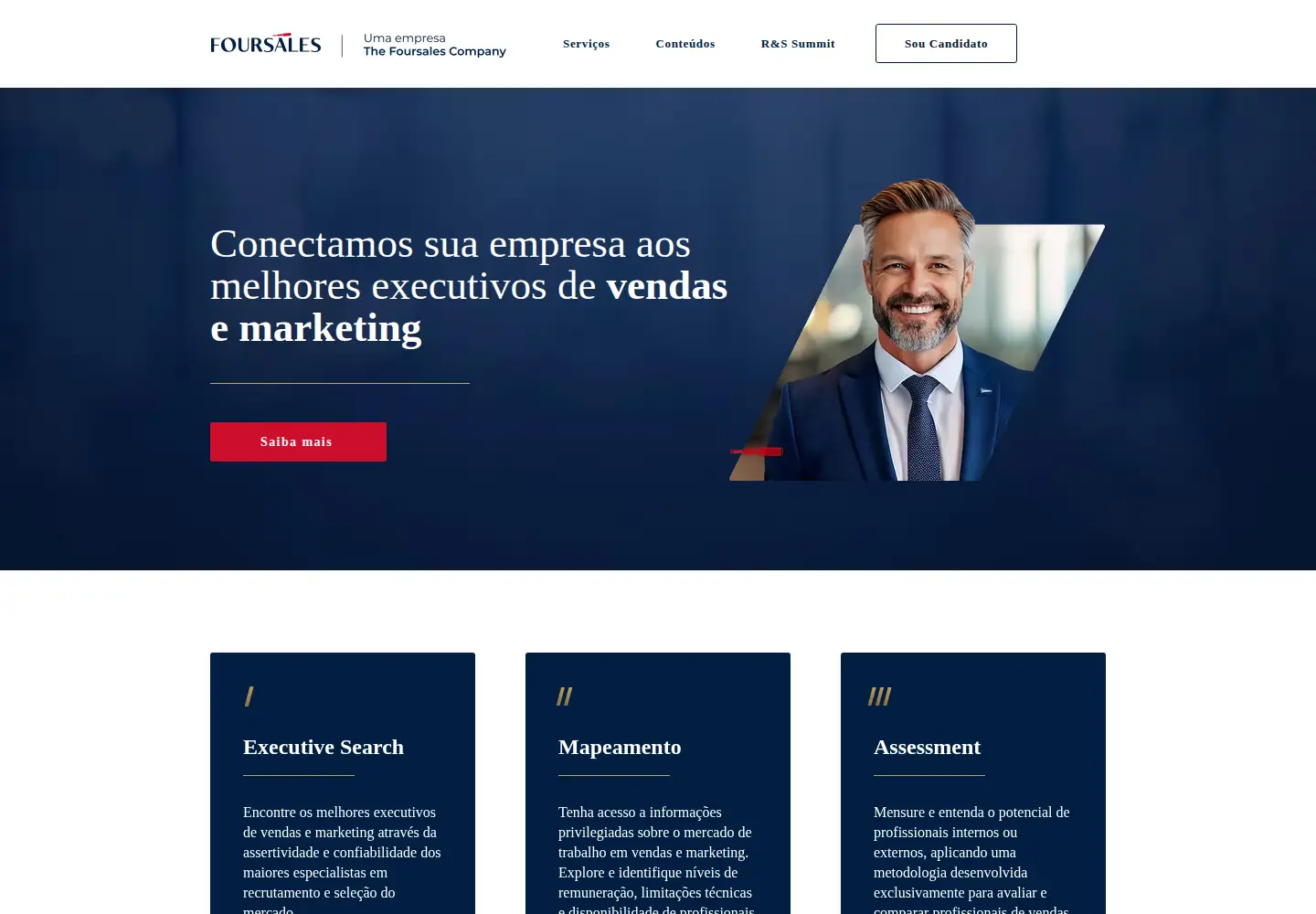 Screenshot of foursales.com.br