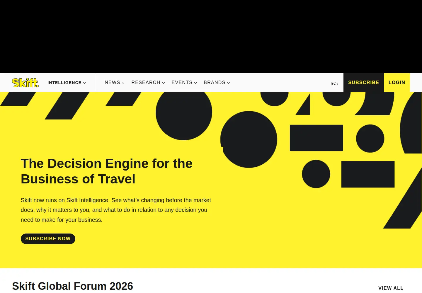 Screenshot of skift.com