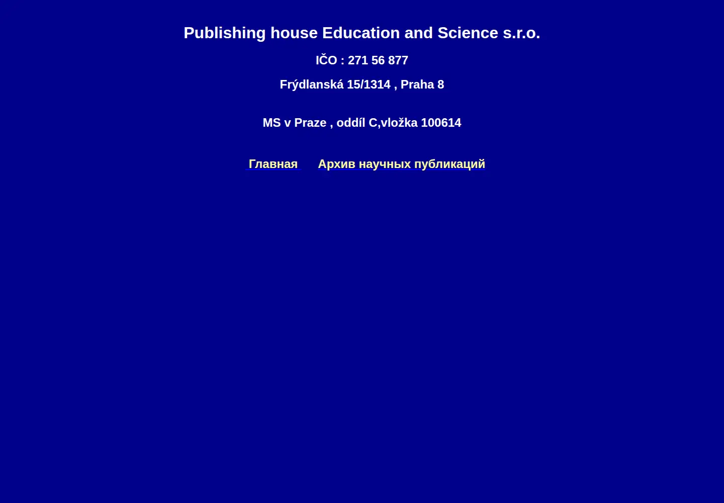 Screenshot of rusnauka.com