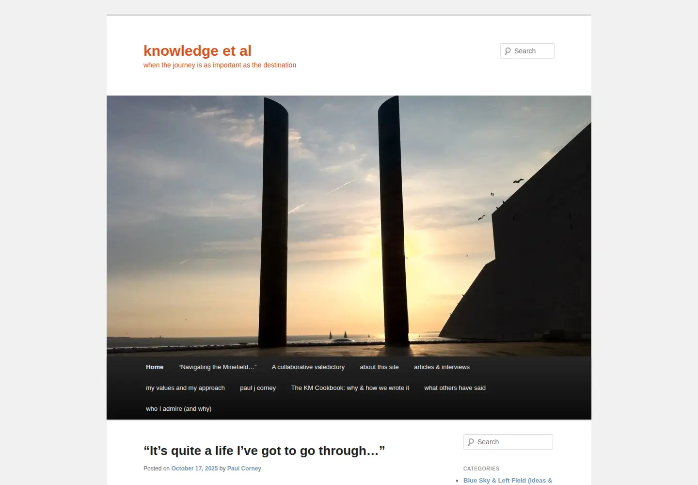 Captured homepage of knowledgeetal.com in the current scan