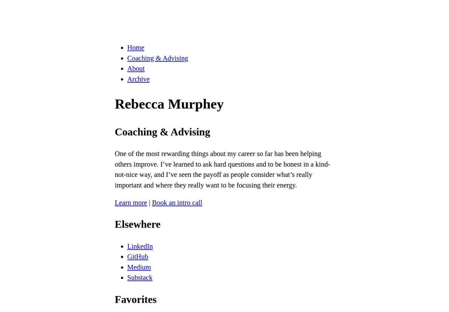 Screenshot of rmurphey.com
