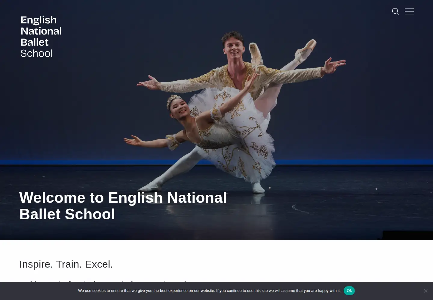 Captured homepage of enbschool.org.uk in the current scan