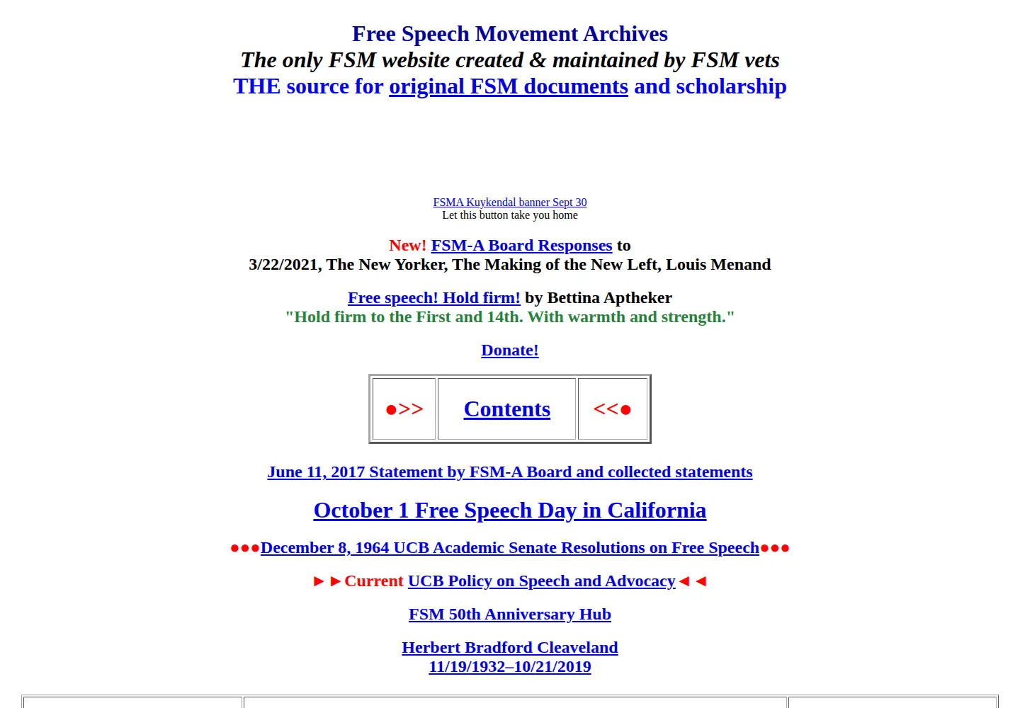 Screenshot of fsm-a.org