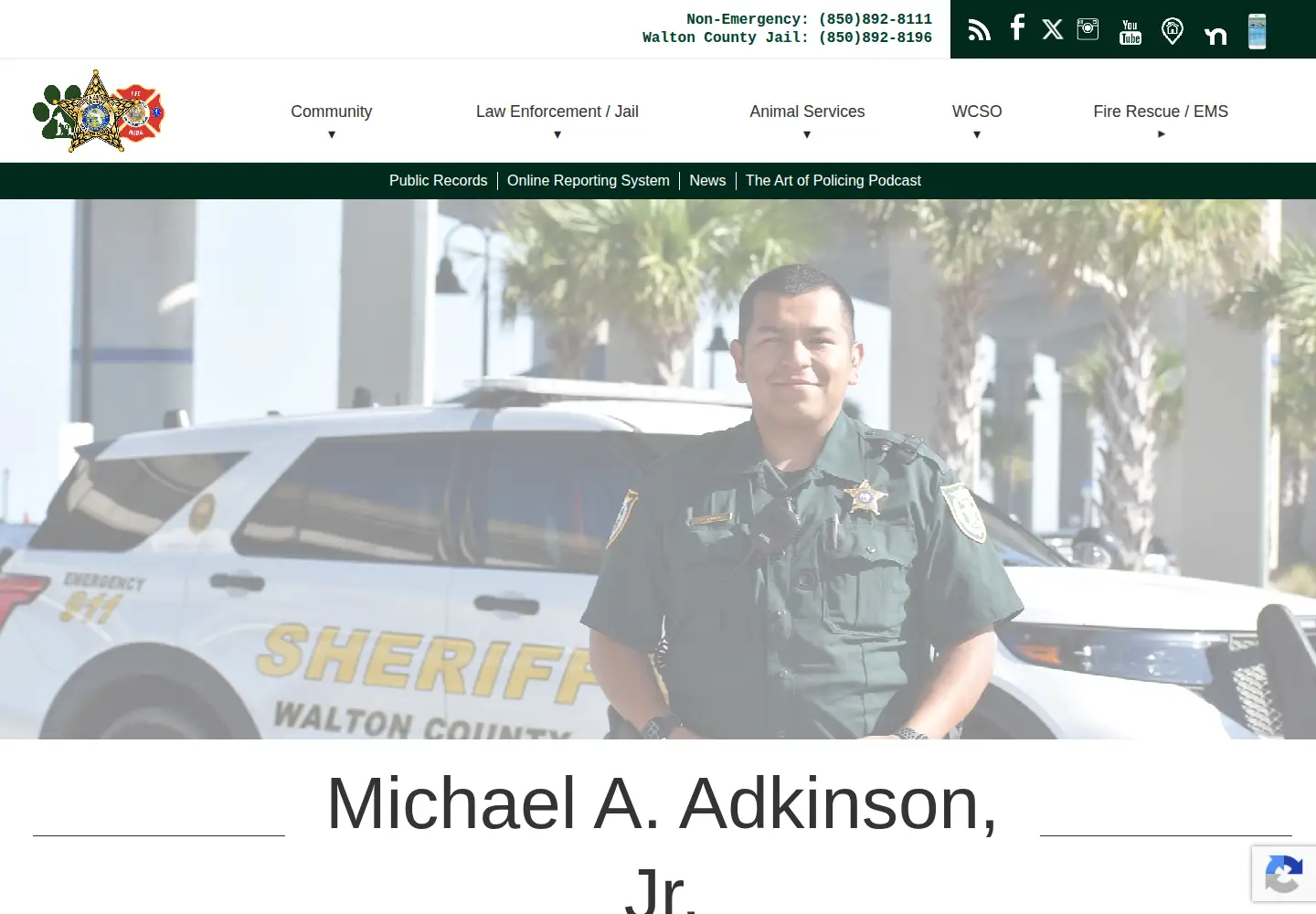 Screenshot of waltonso.org
