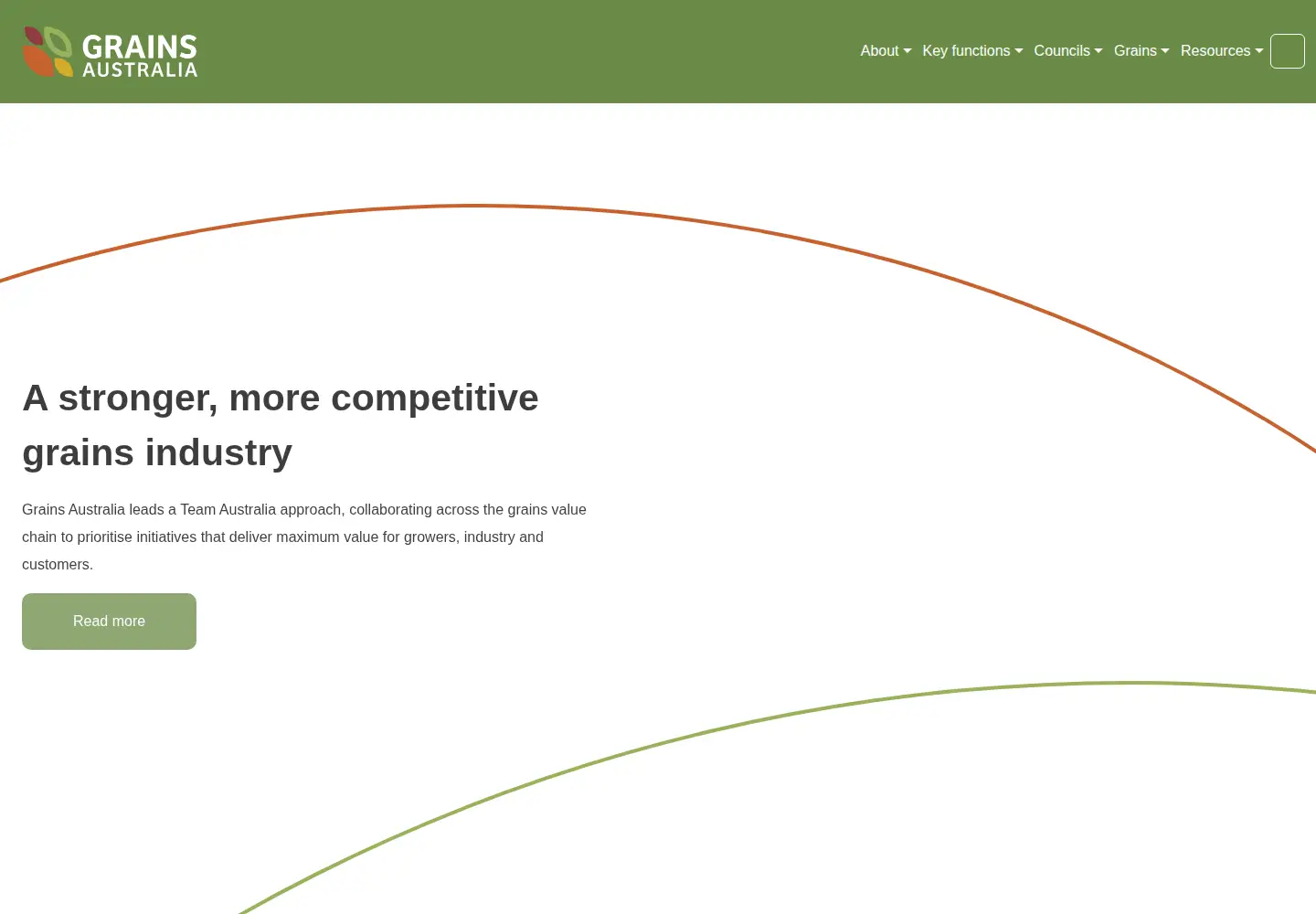 Screenshot of aegic.org.au