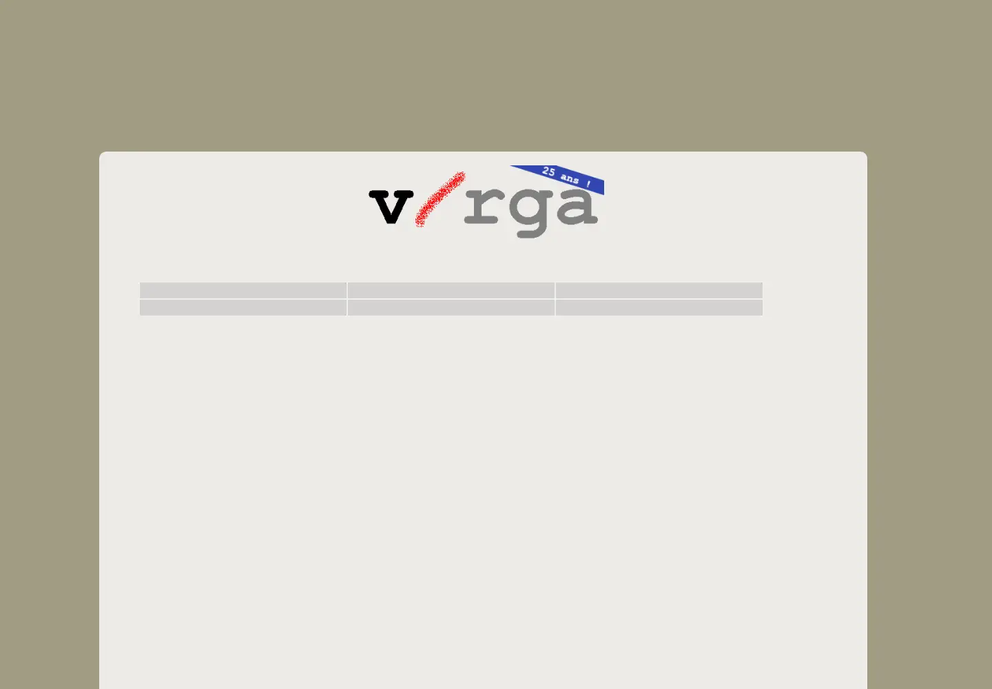 Screenshot of virga.org