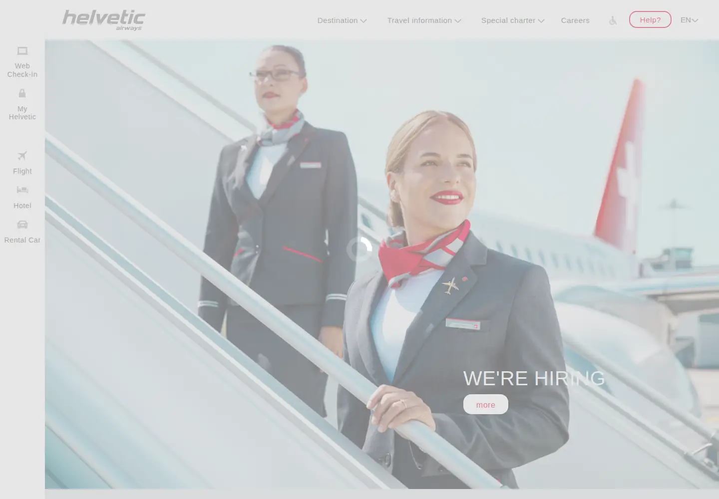 Screenshot of helvetic.com