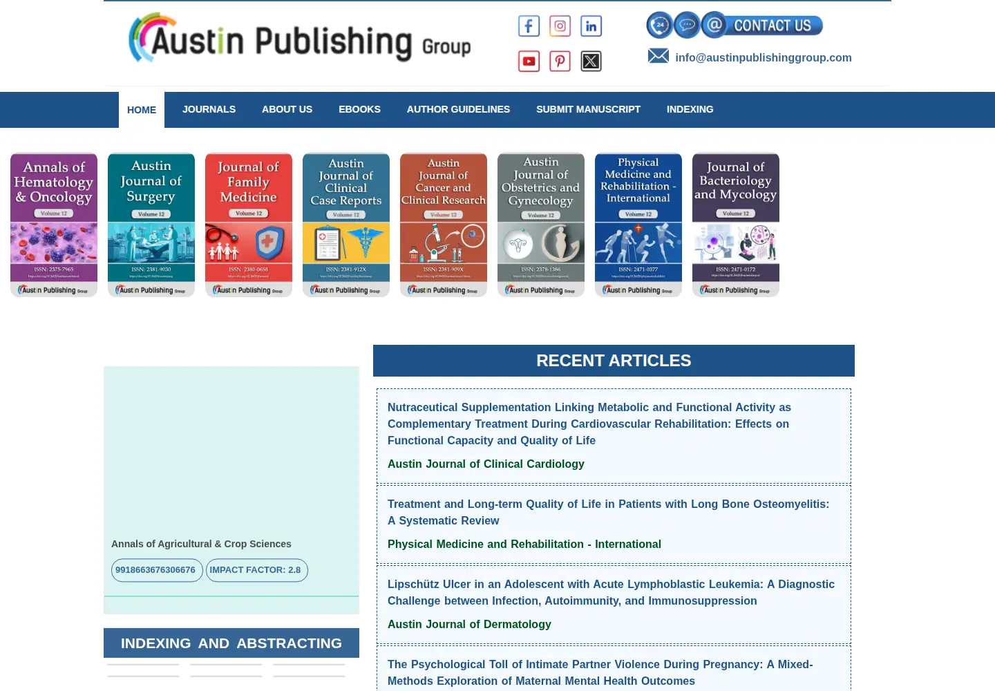 Screenshot of austinpublishinggroup.com
