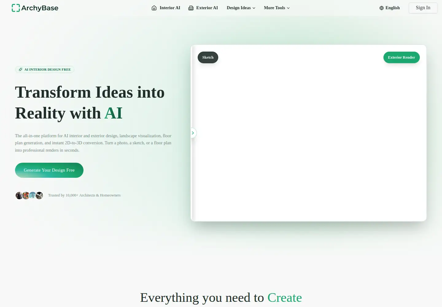 Screenshot of archybase.com