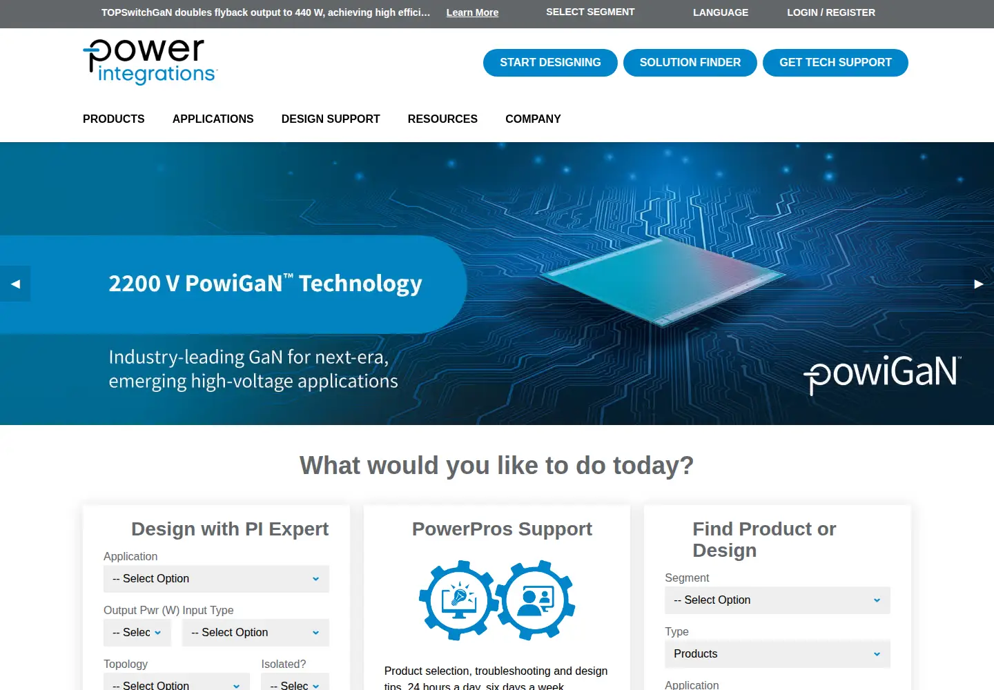 Screenshot of power.com