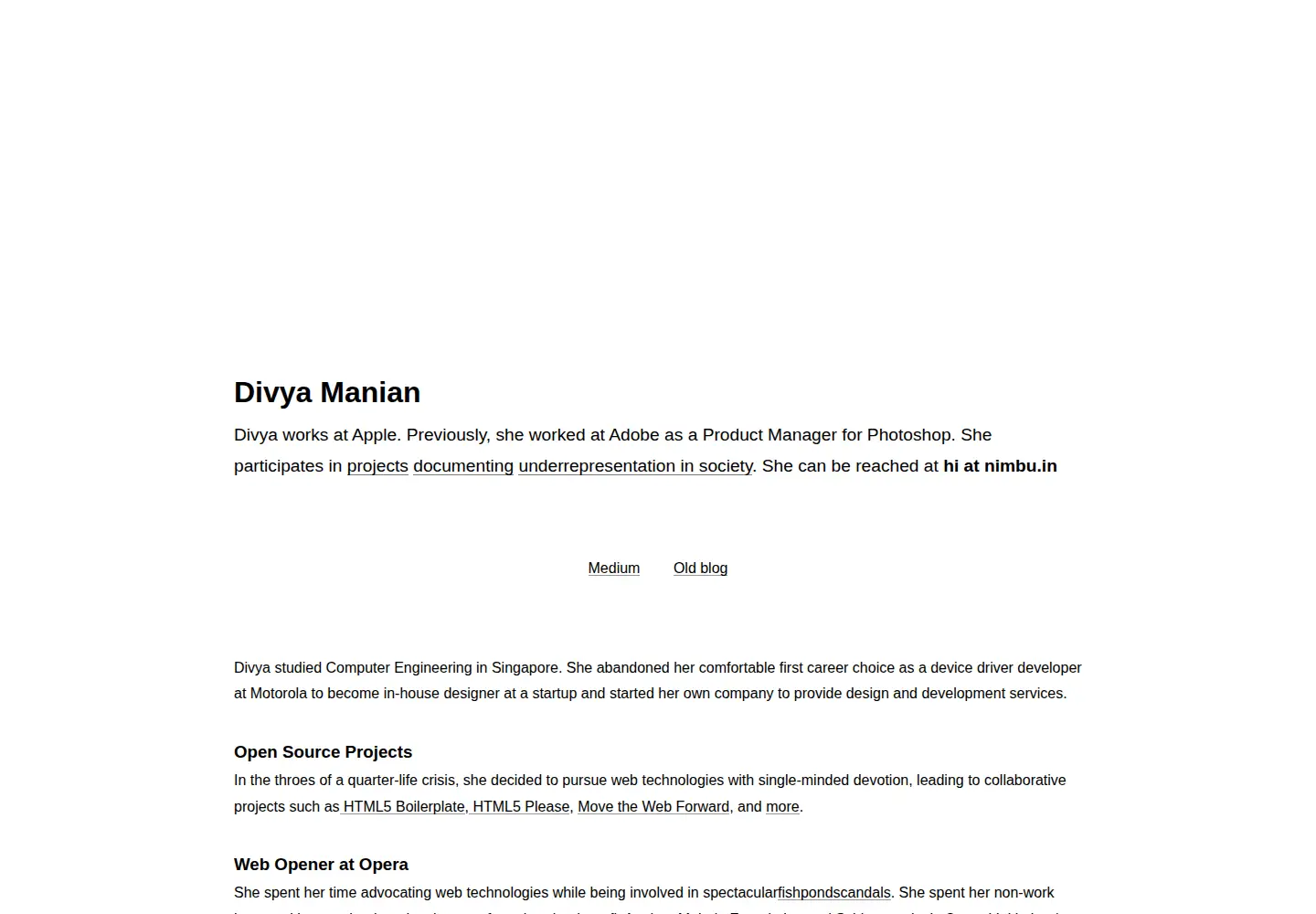 Screenshot of nimbupani.com