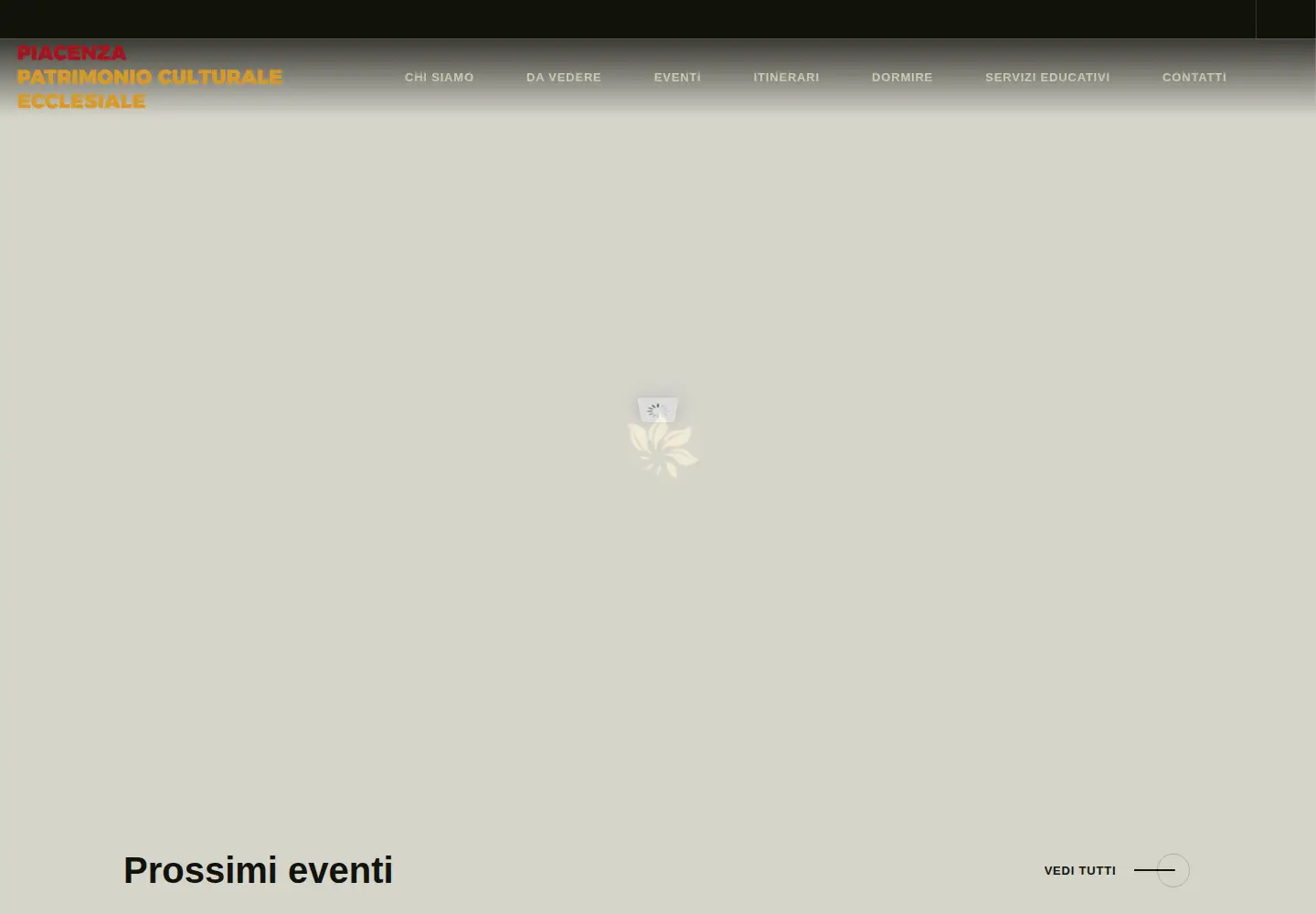 Screenshot of cattedralepiacenza.it