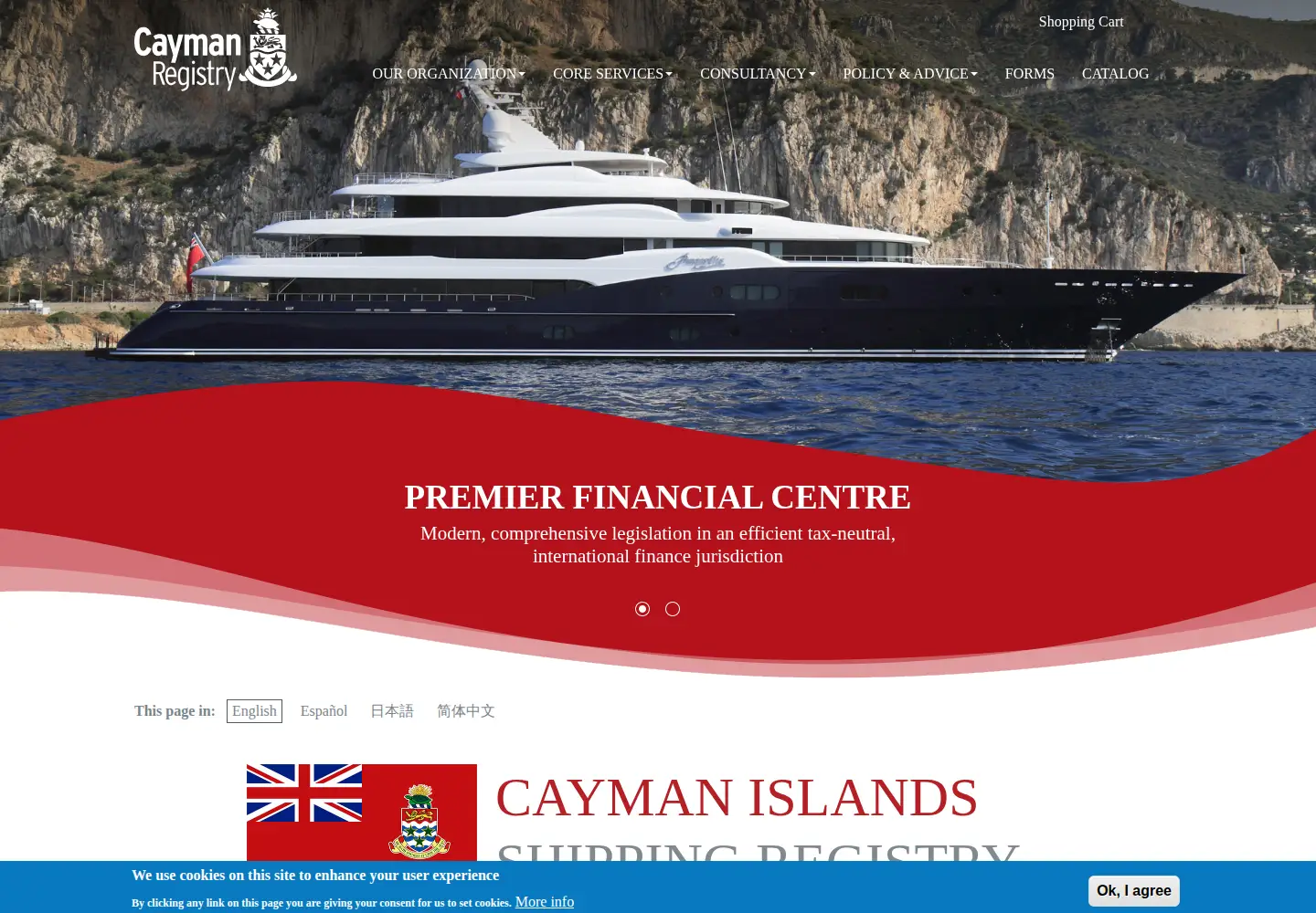 Screenshot of cishipping.com