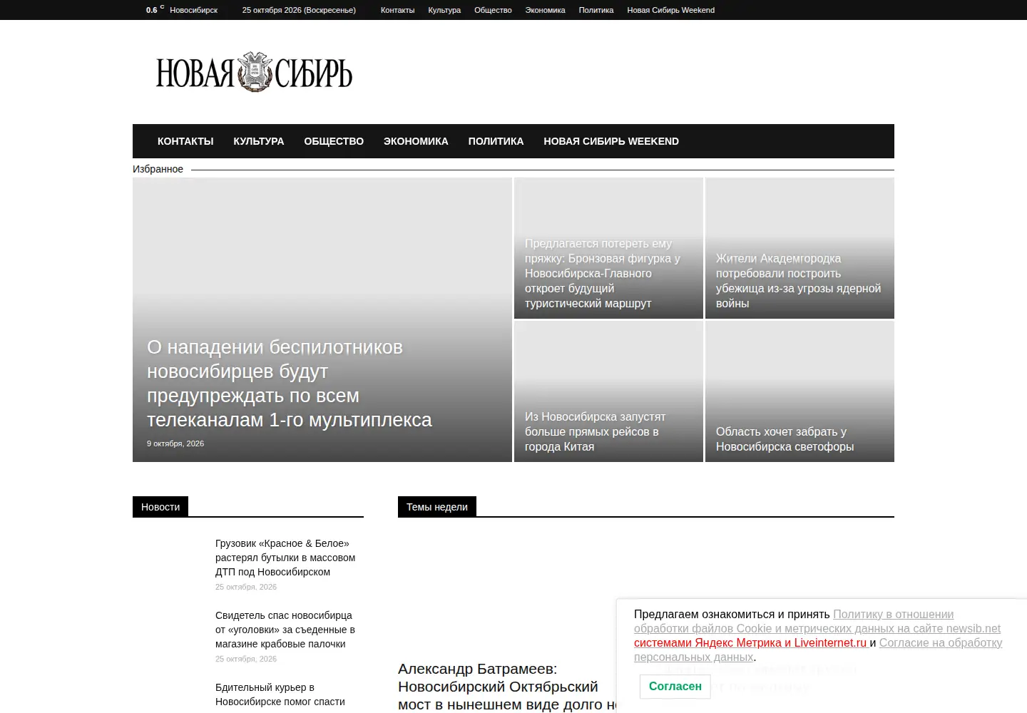 Captured homepage of newsib.net in the current scan