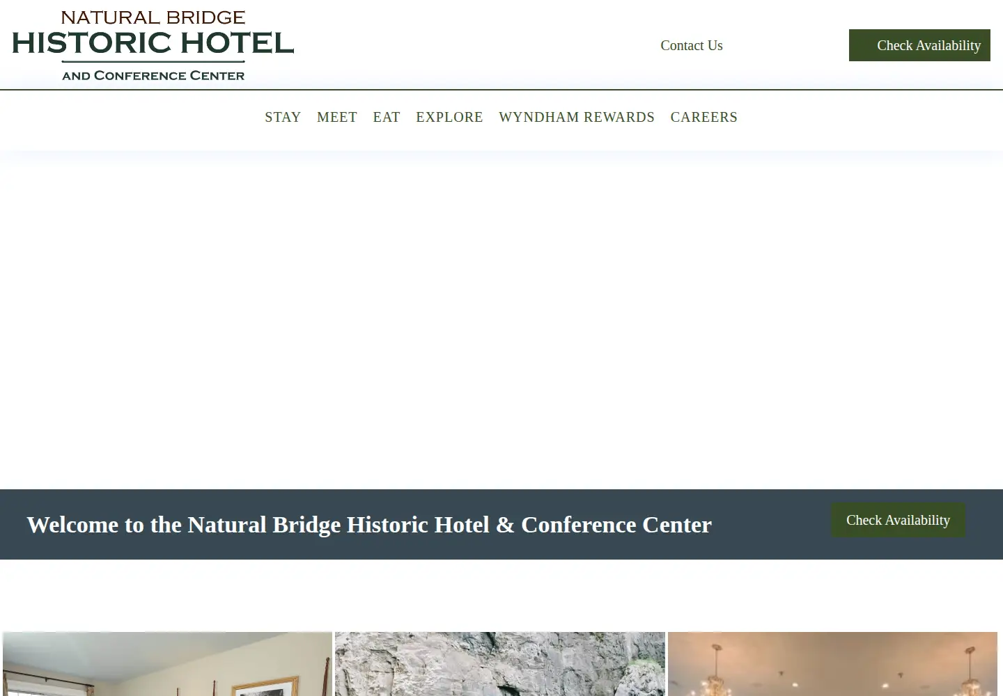 Screenshot of naturalbridgeva.com