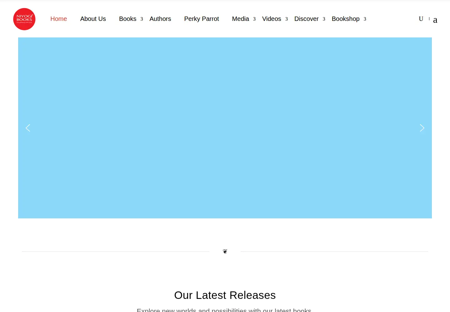 Screenshot of niyogibooksindia.com