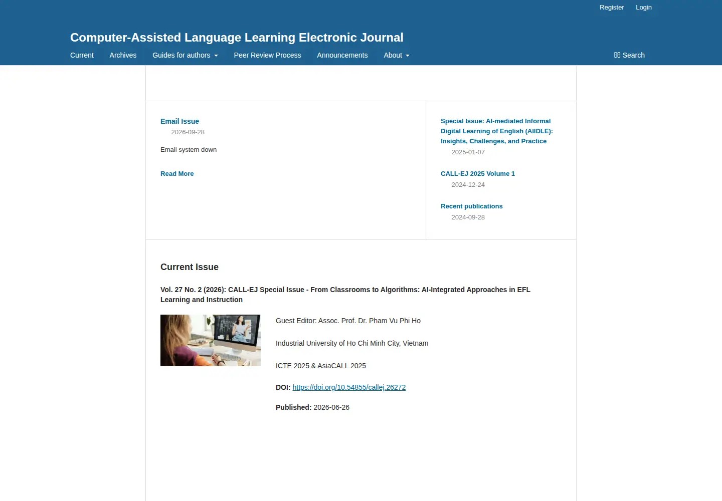 Screenshot of callej.org