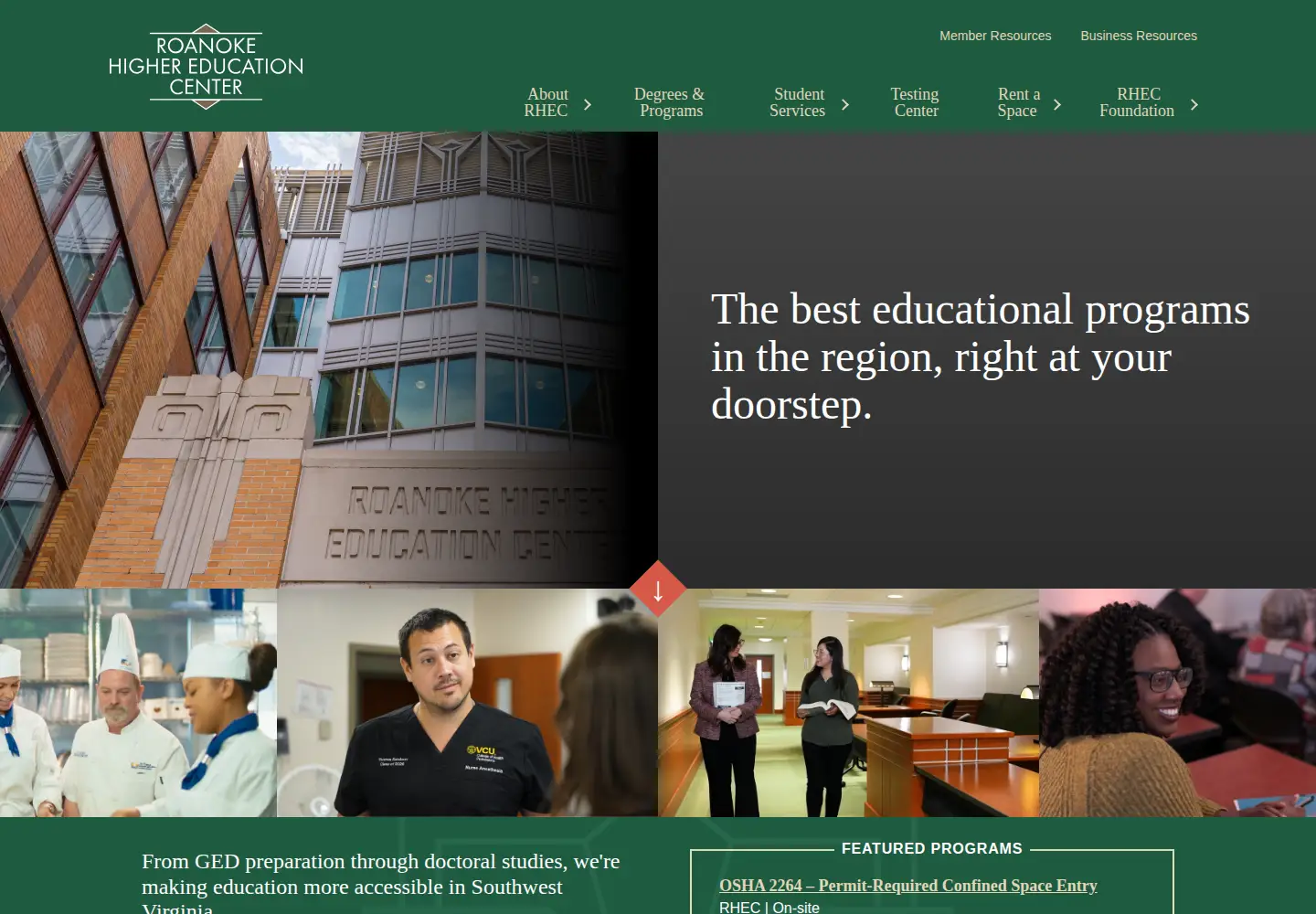 Screenshot of education.edu