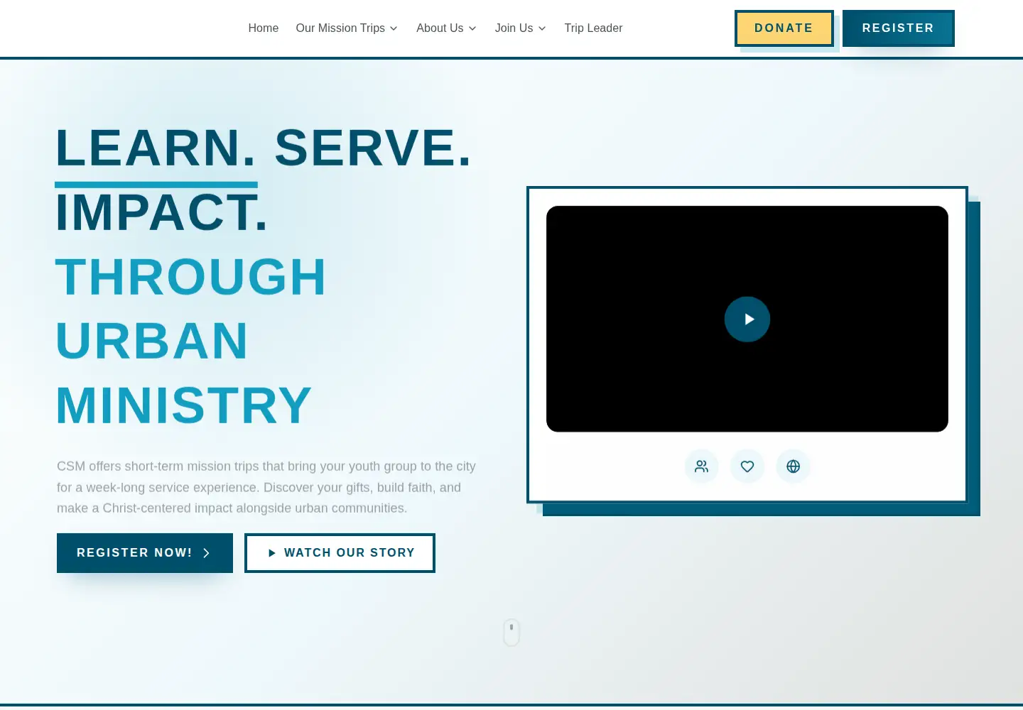 Screenshot of csm.org