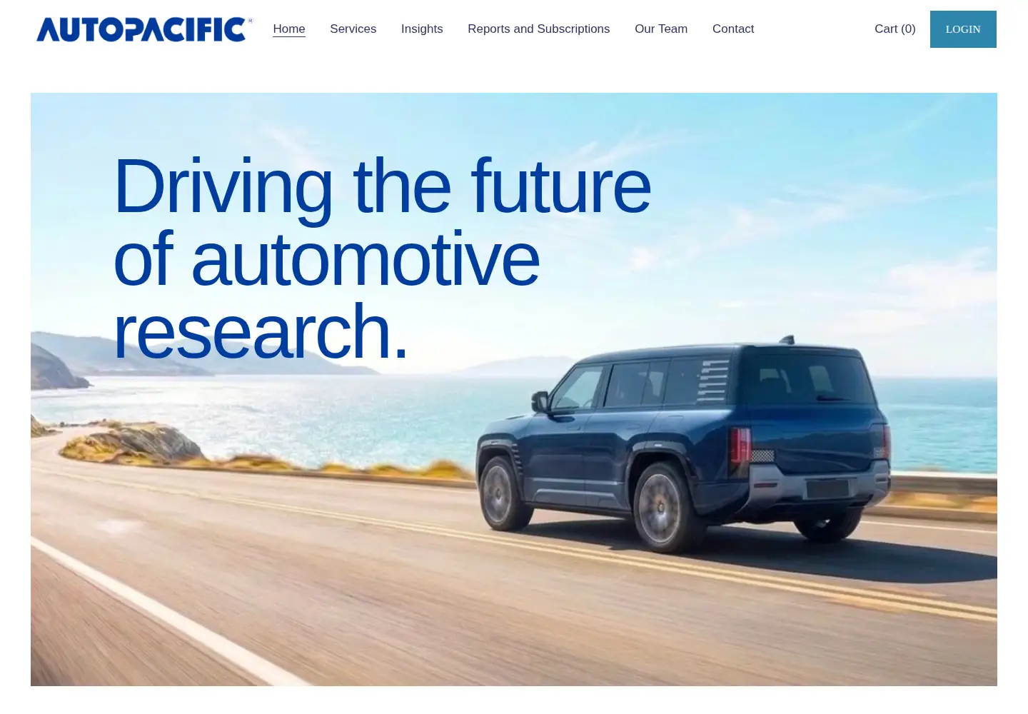 Screenshot of autopacific.com