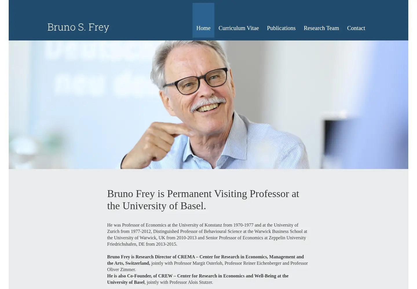 Screenshot of bsfrey.ch