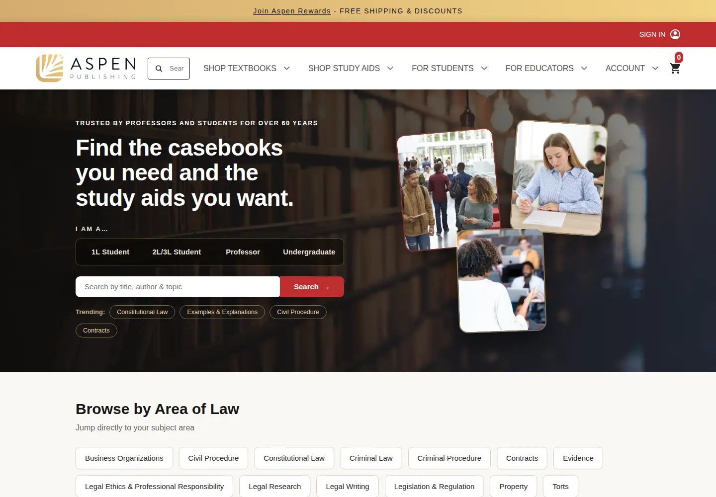 Screenshot of wklegaledu.com