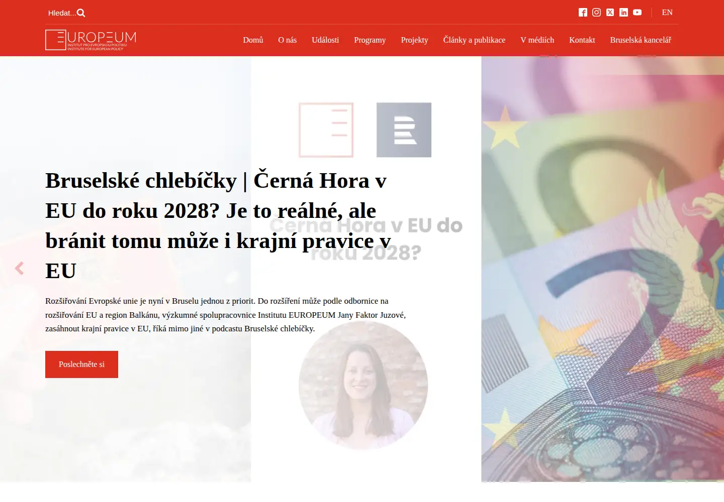 Screenshot of europeum.org
