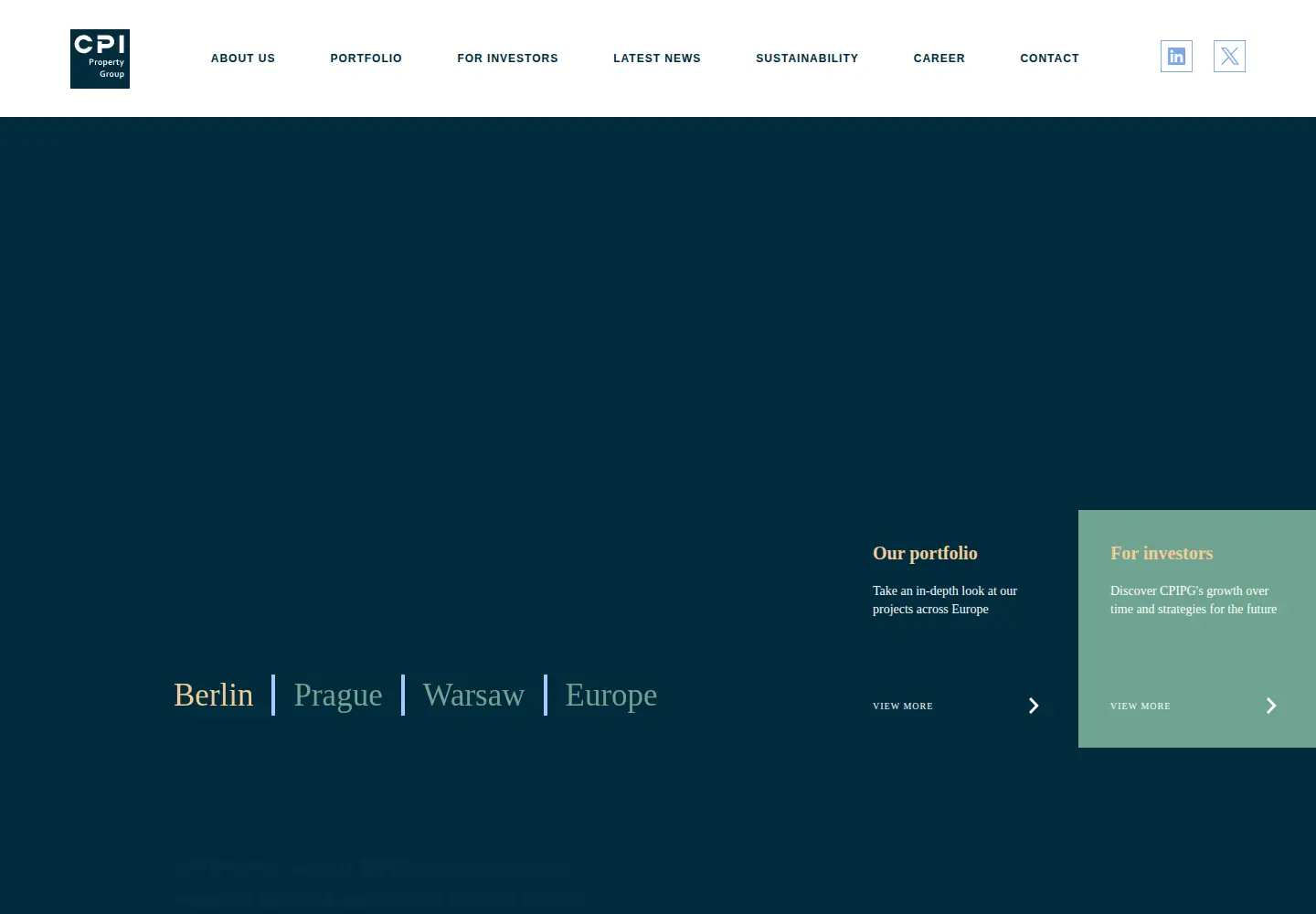 Captured homepage of cpipg.com in the current scan