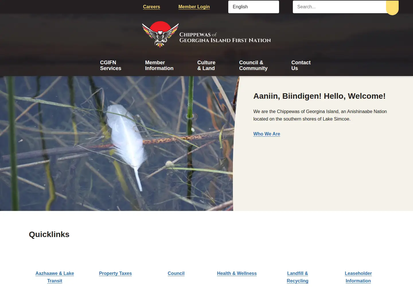 Screenshot of georginaisland.com