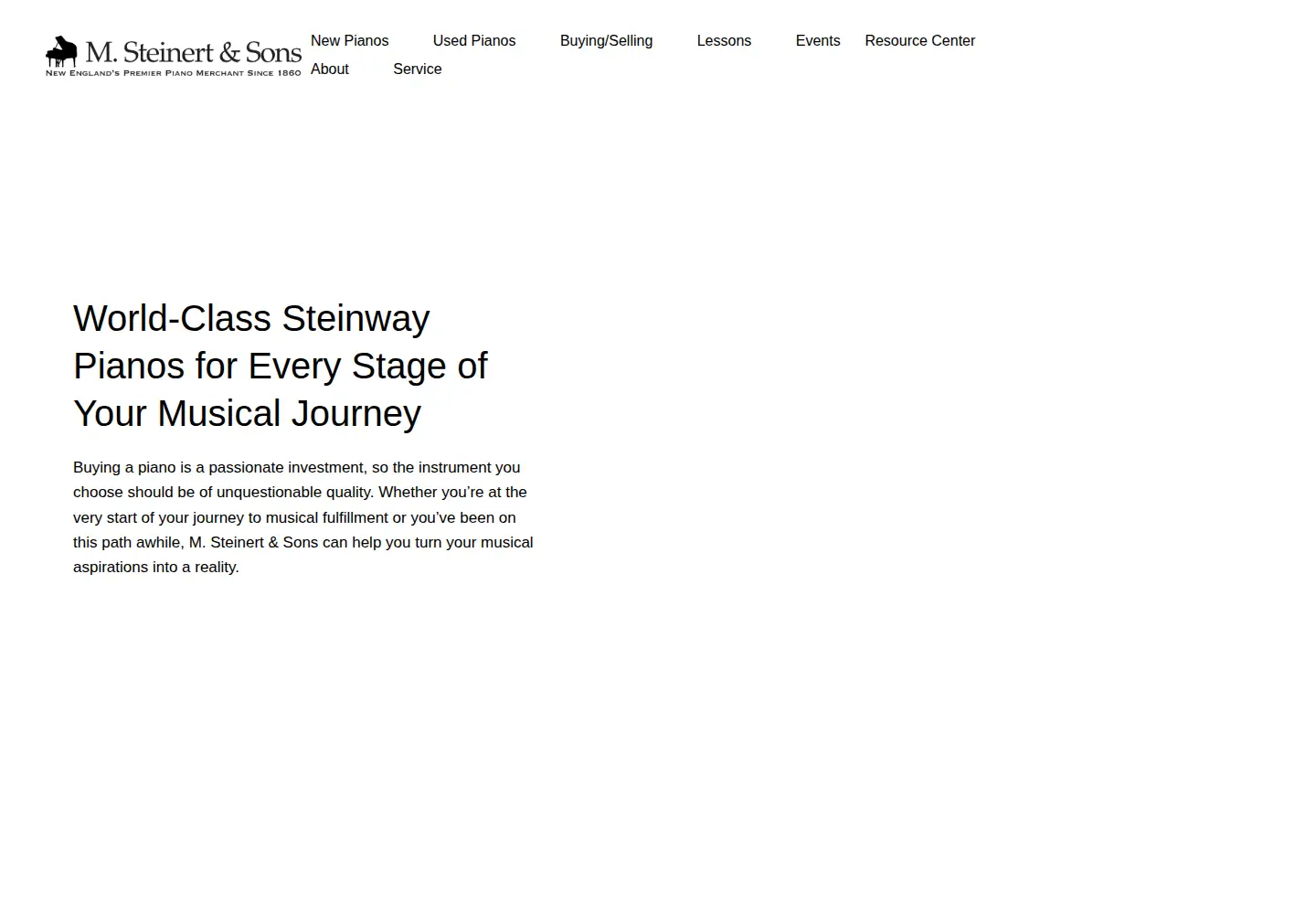 Screenshot of msteinert.com