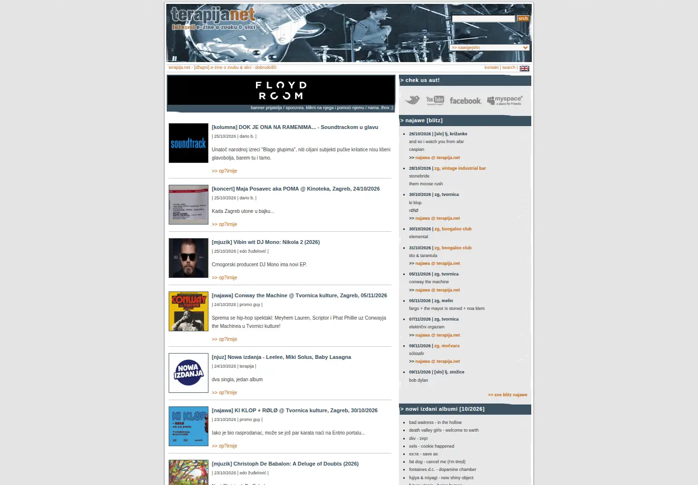 Screenshot of terapija.net