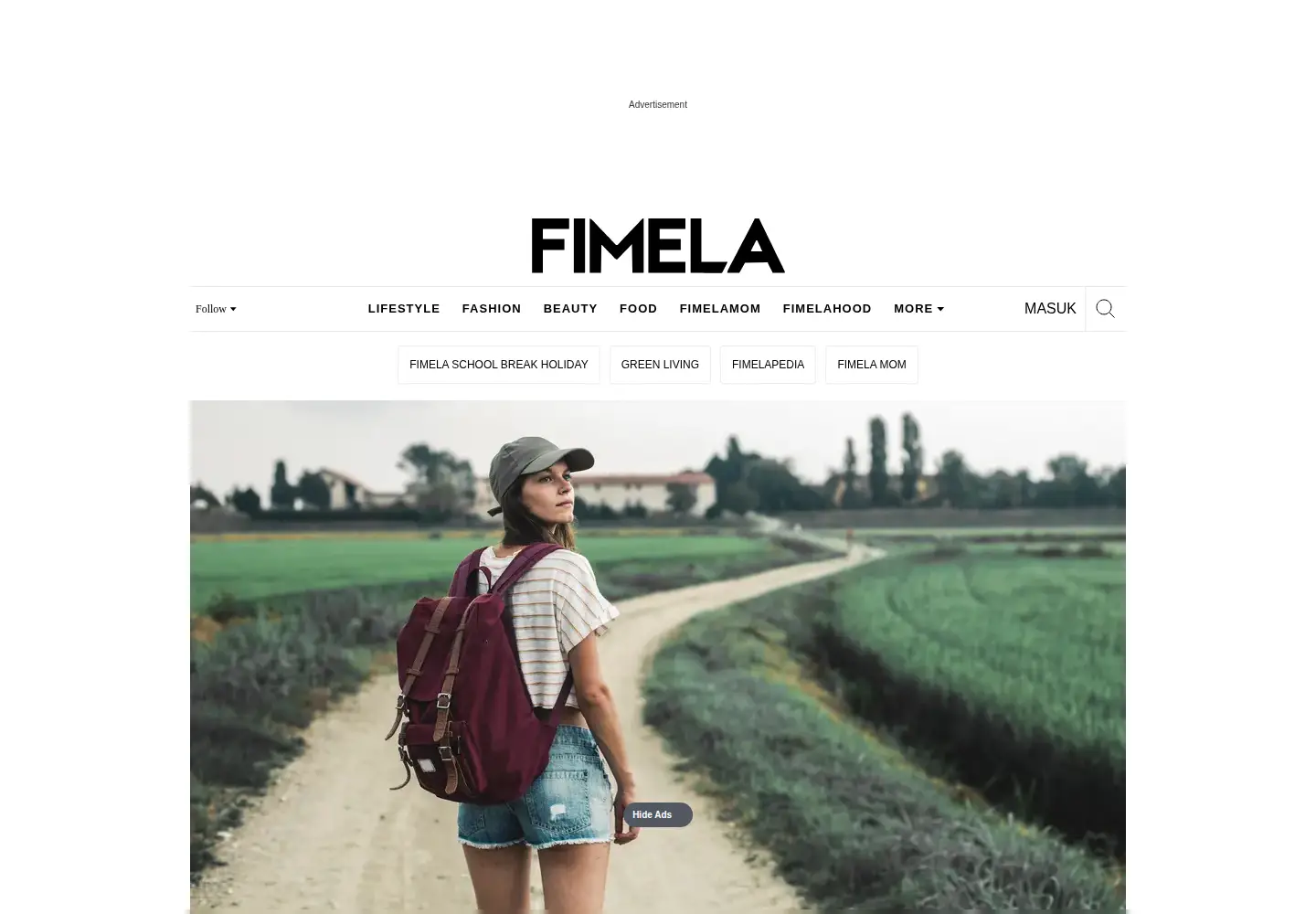 Screenshot of fimela.com