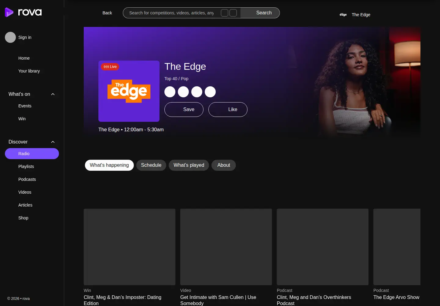 Screenshot of theedge.co.nz