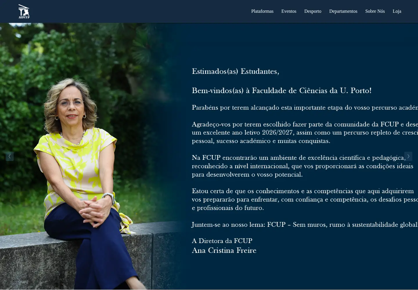 Screenshot of aefcup.pt
