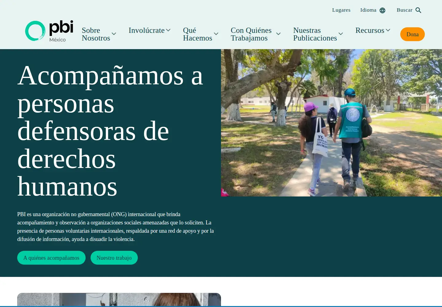 Screenshot of pbi-mexico.org