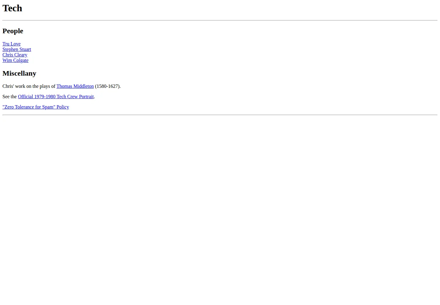 Screenshot of tech.org