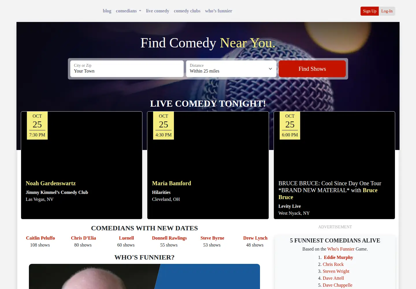Screenshot of dead-frog.com
