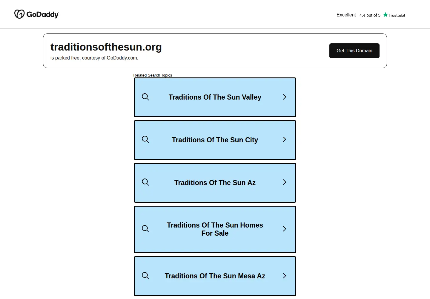 Screenshot of traditionsofthesun.org