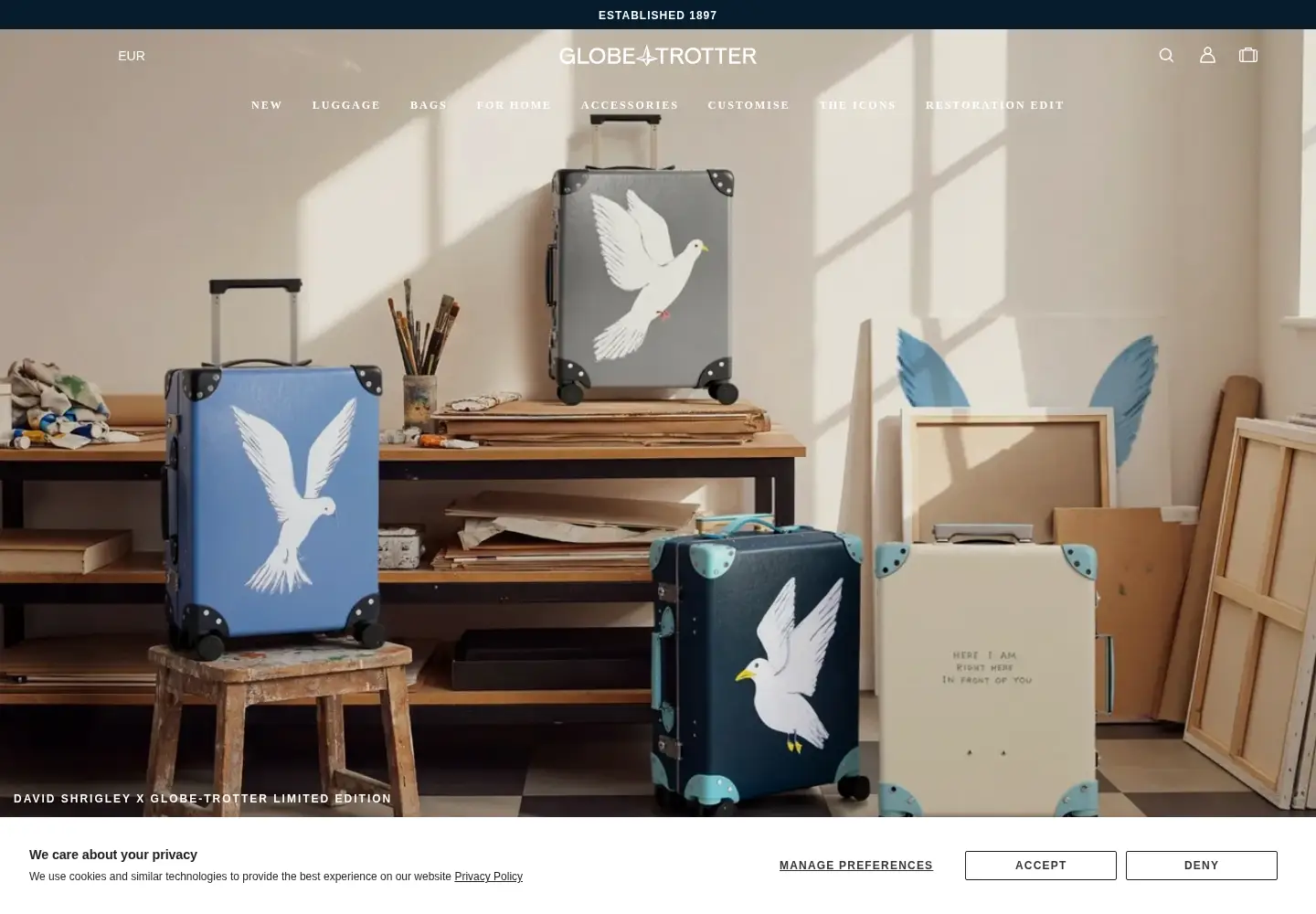 Screenshot of globe-trotter.com