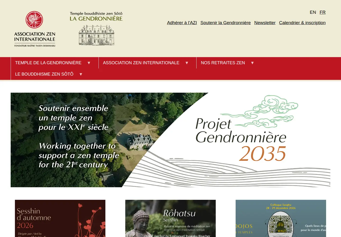 Screenshot of zen-azi.org