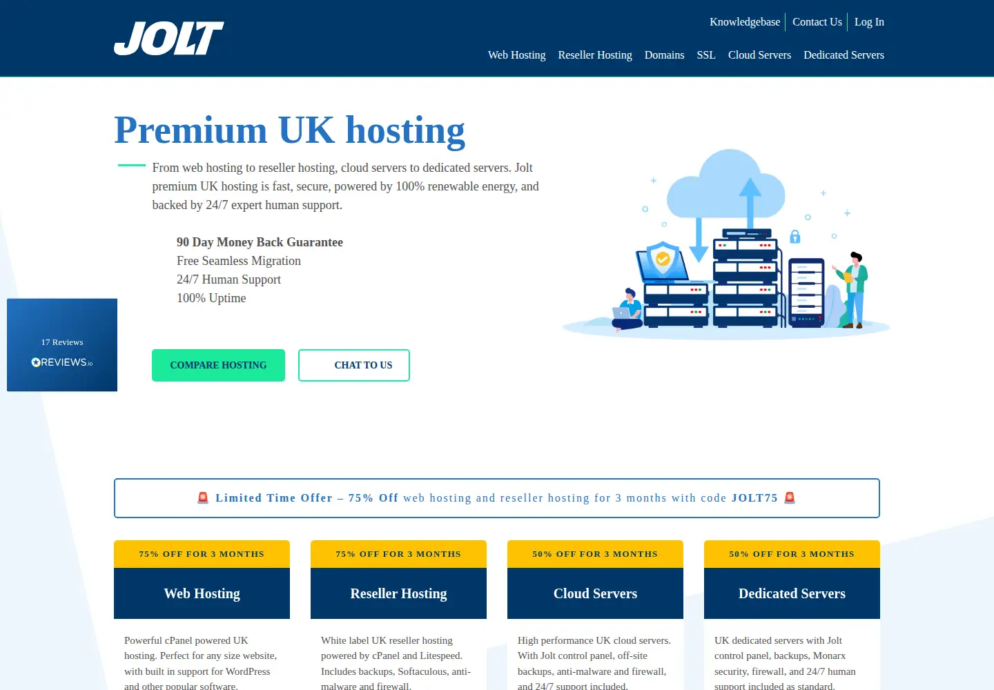 Screenshot of jolt.co.uk