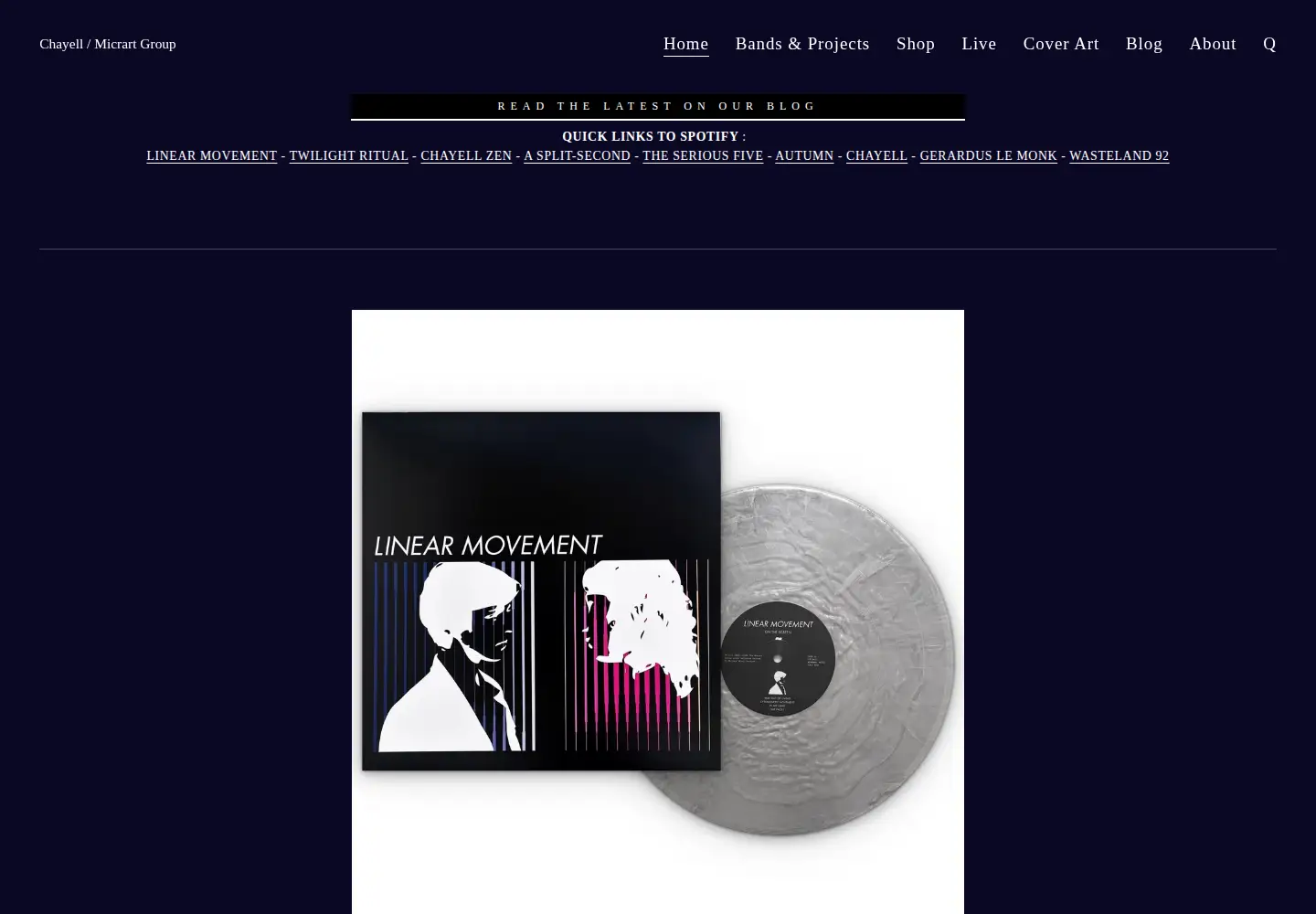 Screenshot of micrart.com