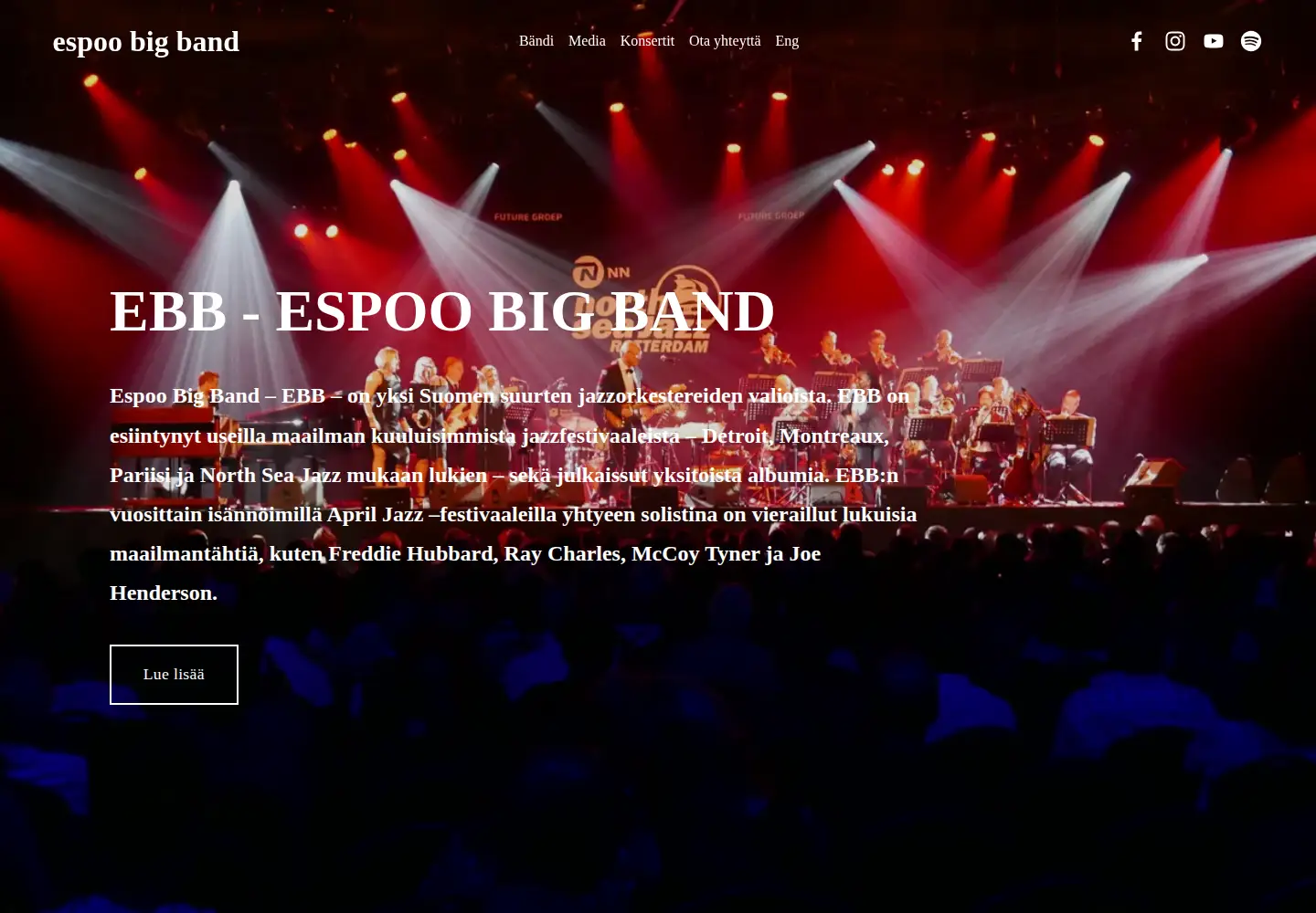 Captured homepage of ebb.fi in the current scan