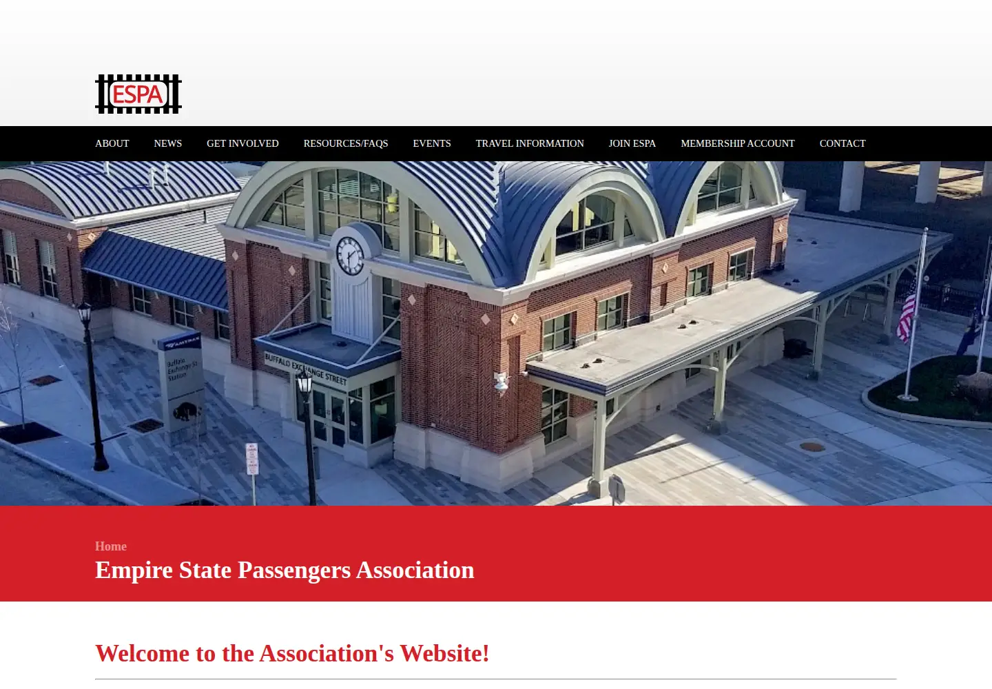 Screenshot of esparail.org