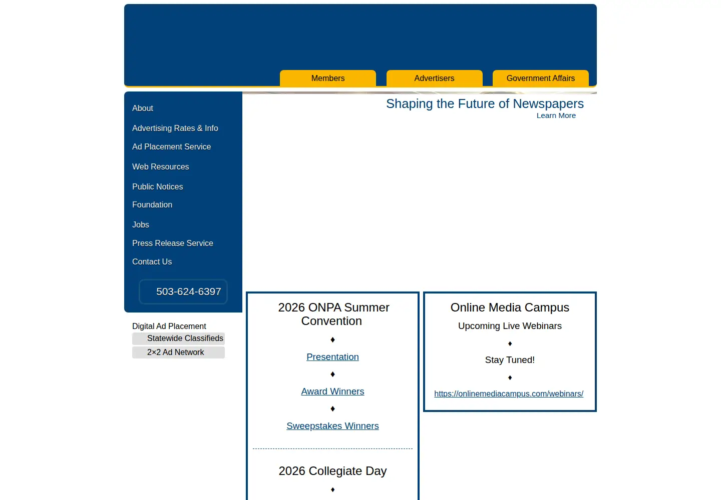 Screenshot of orenews.com