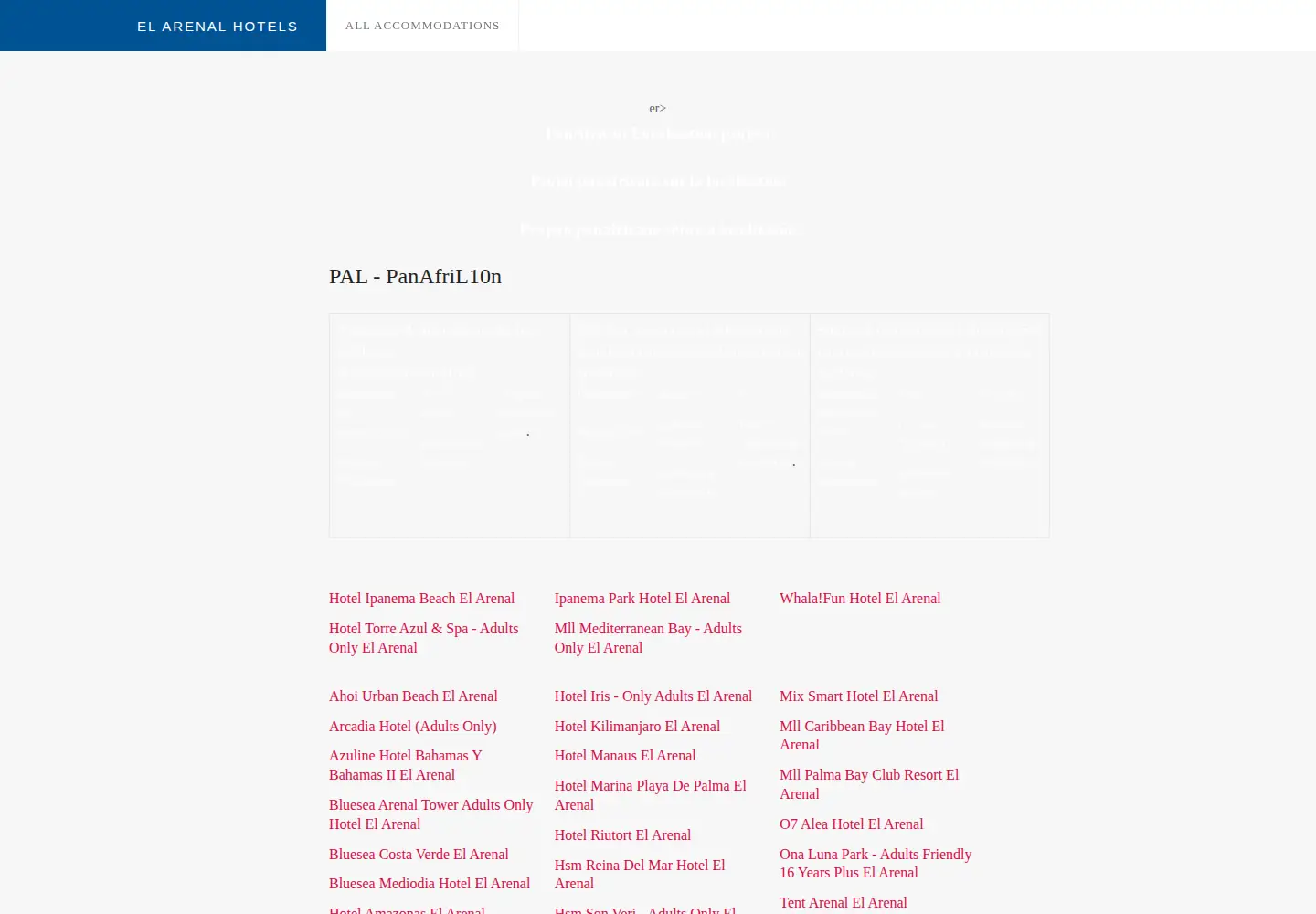 Screenshot of panafril10n.org